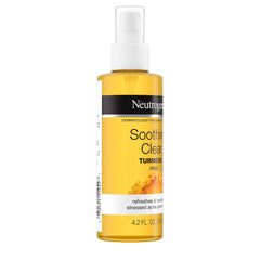 Neutrogena curcuma mist, aplicación rápida sin grasa ni residuos.
