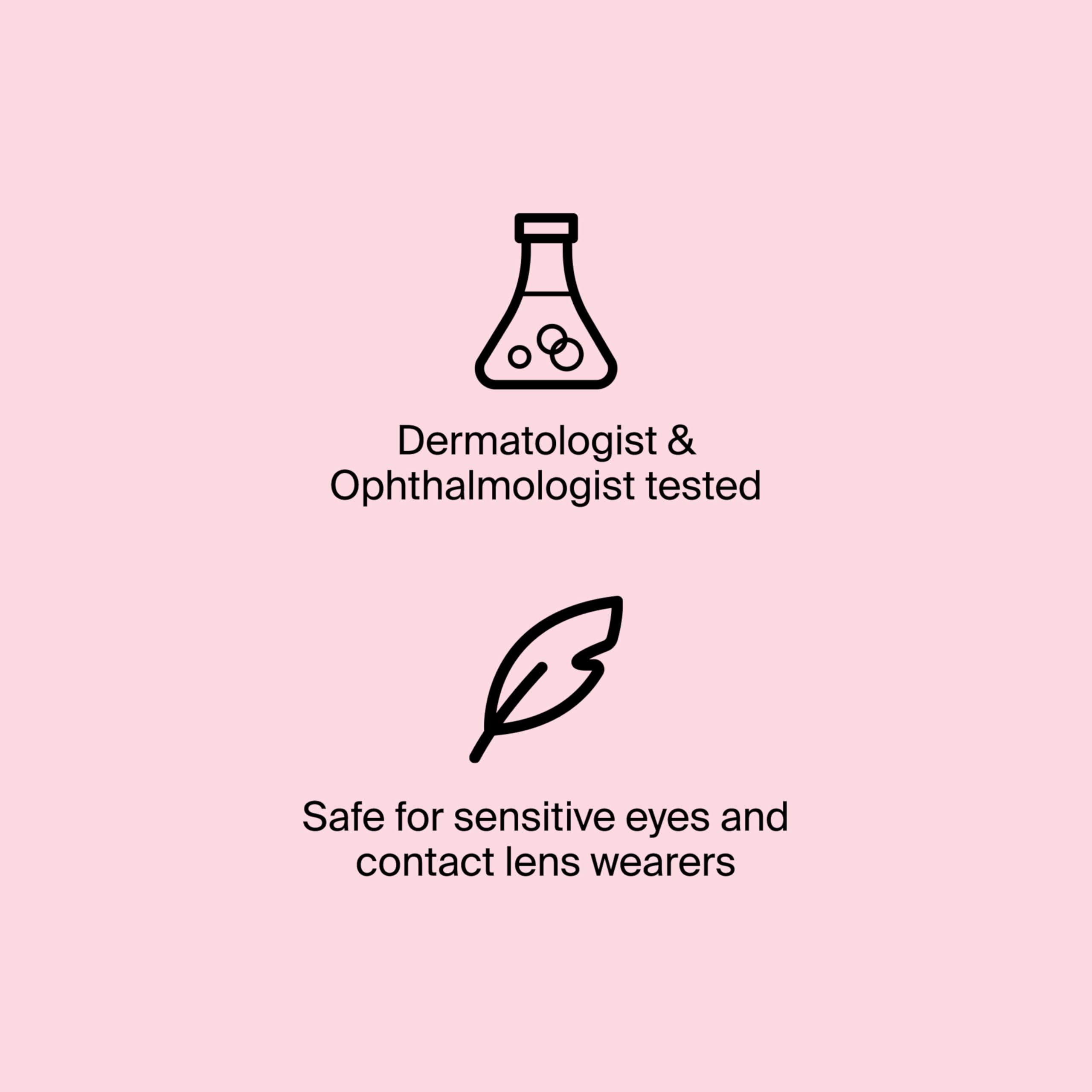 Neutrogena Longitudes Saludables Mascara apta para ojos sensibles y lentes de contacto.