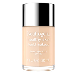 Neutrogena Healthy Skin base SPF20 con textura ligera para un acabado natural.