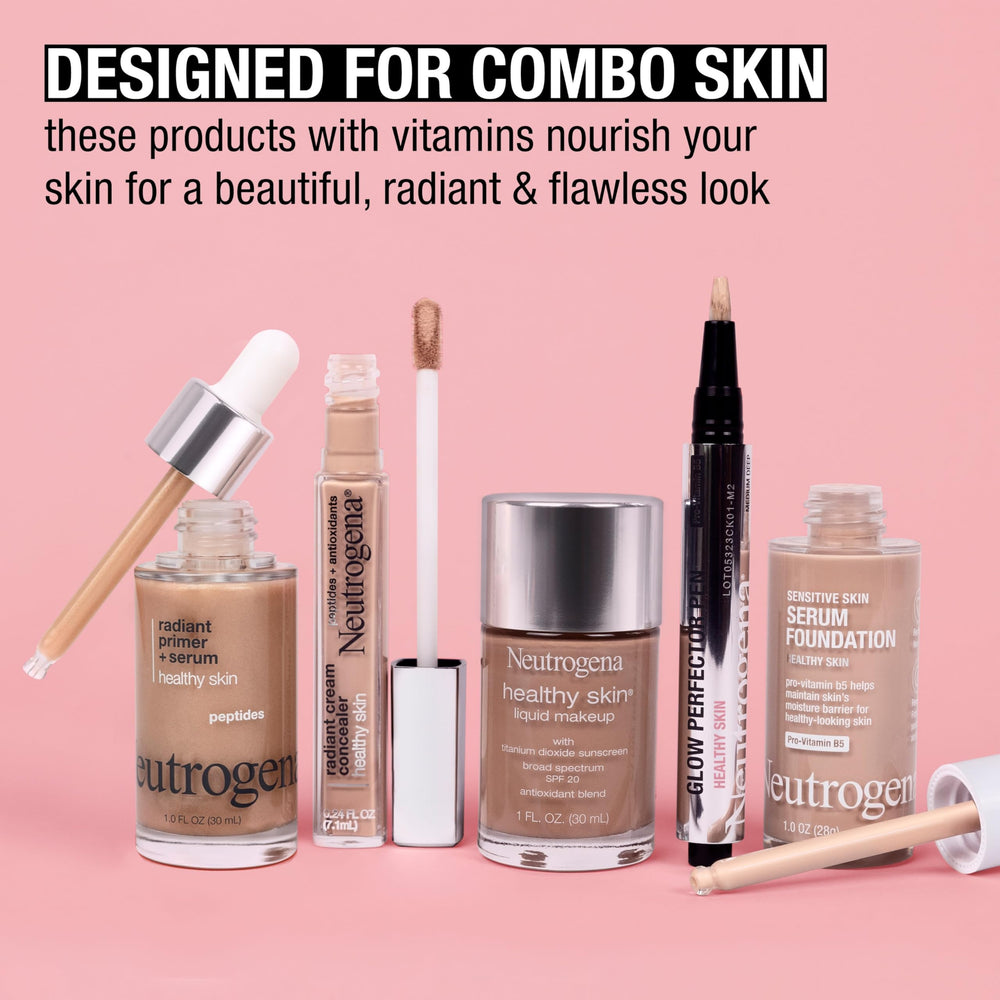 Neutrogena Glow Perfector Concealer Pen: tono Claro para un look ligero y fresco.
