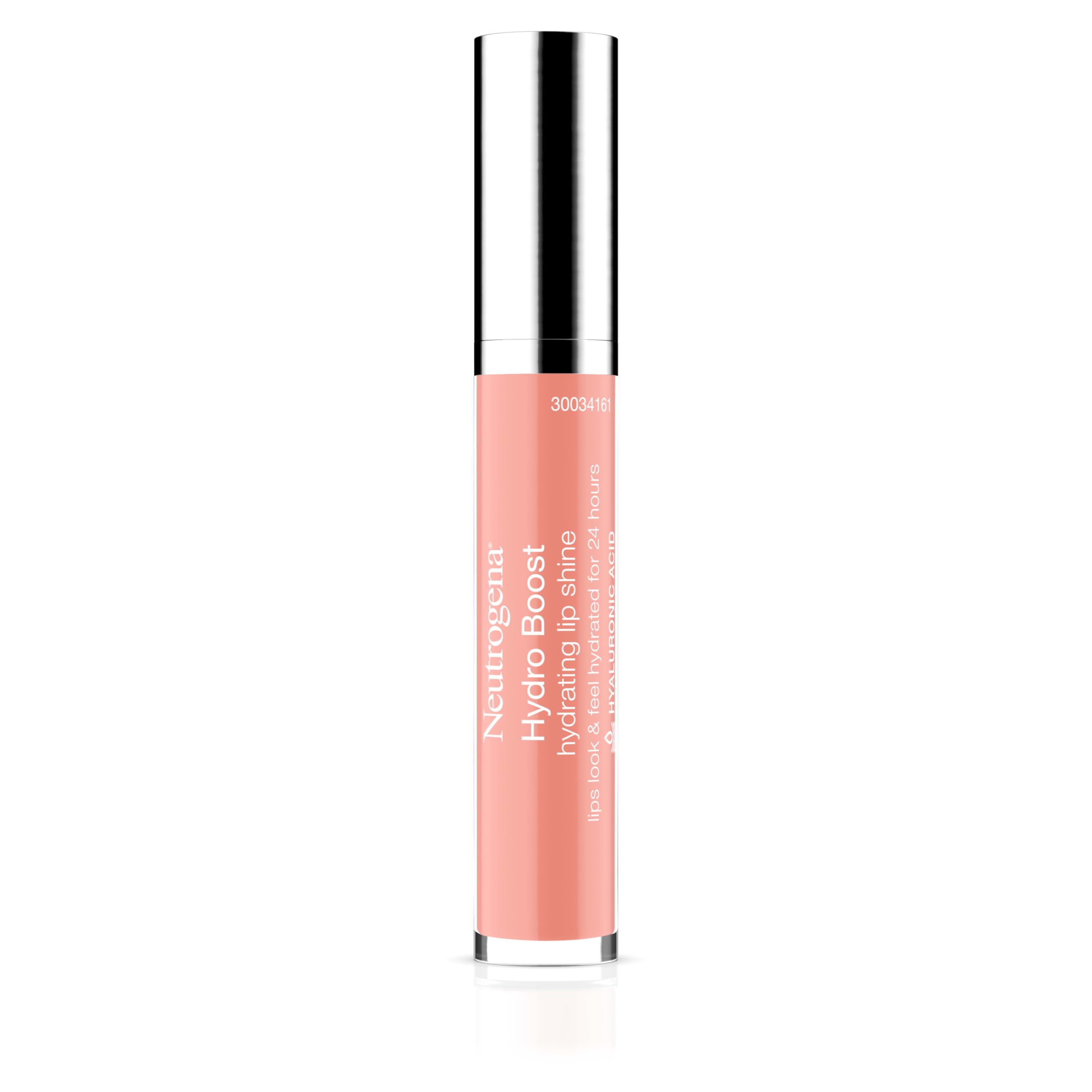 Neutrogena Hydro Boost Brillo Labial Rosa Ballet en tubo compacto para hidratación duradera.