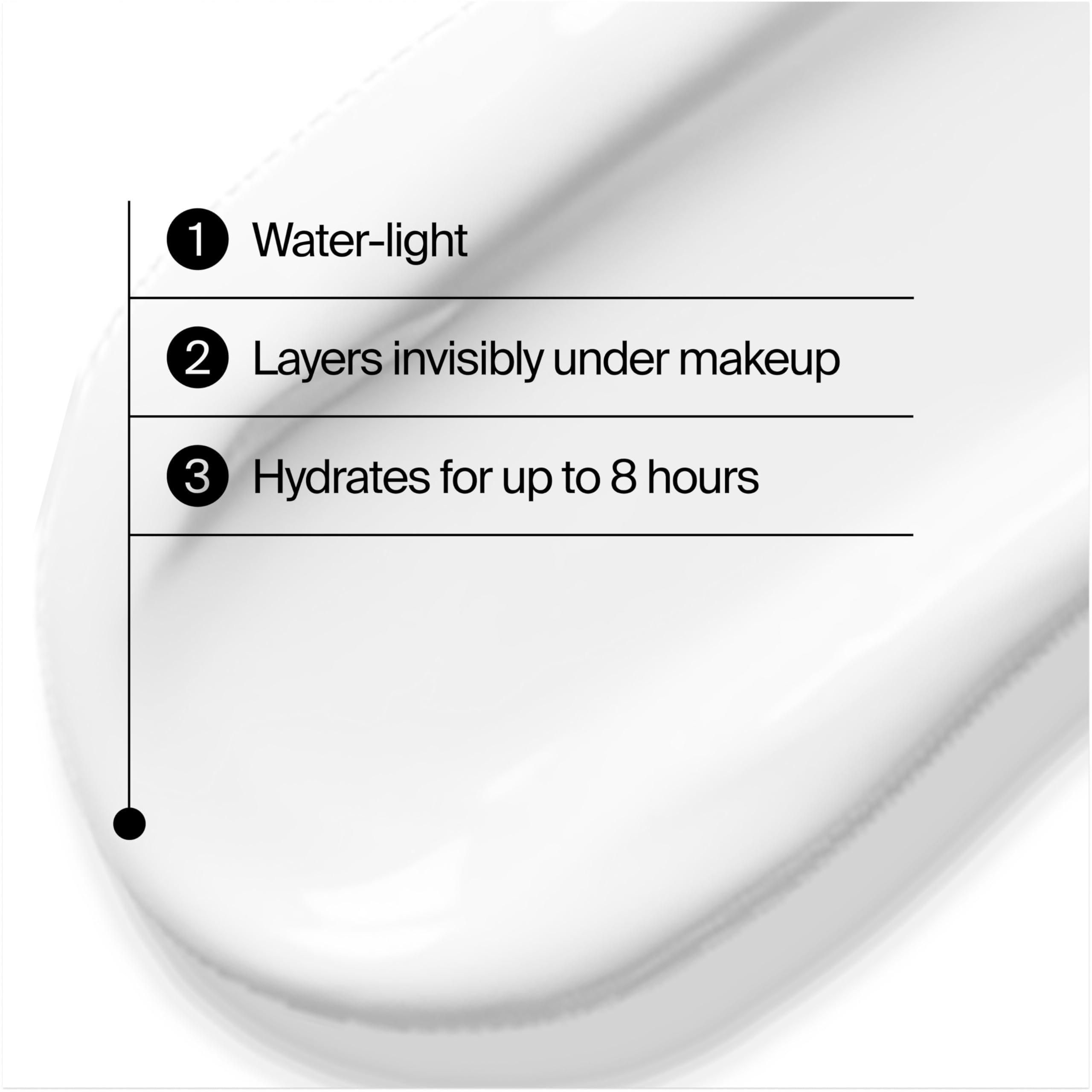 Etiqueta SPF50 de Neutrogena Hydro Boost, proteccif3n limpia para el deda