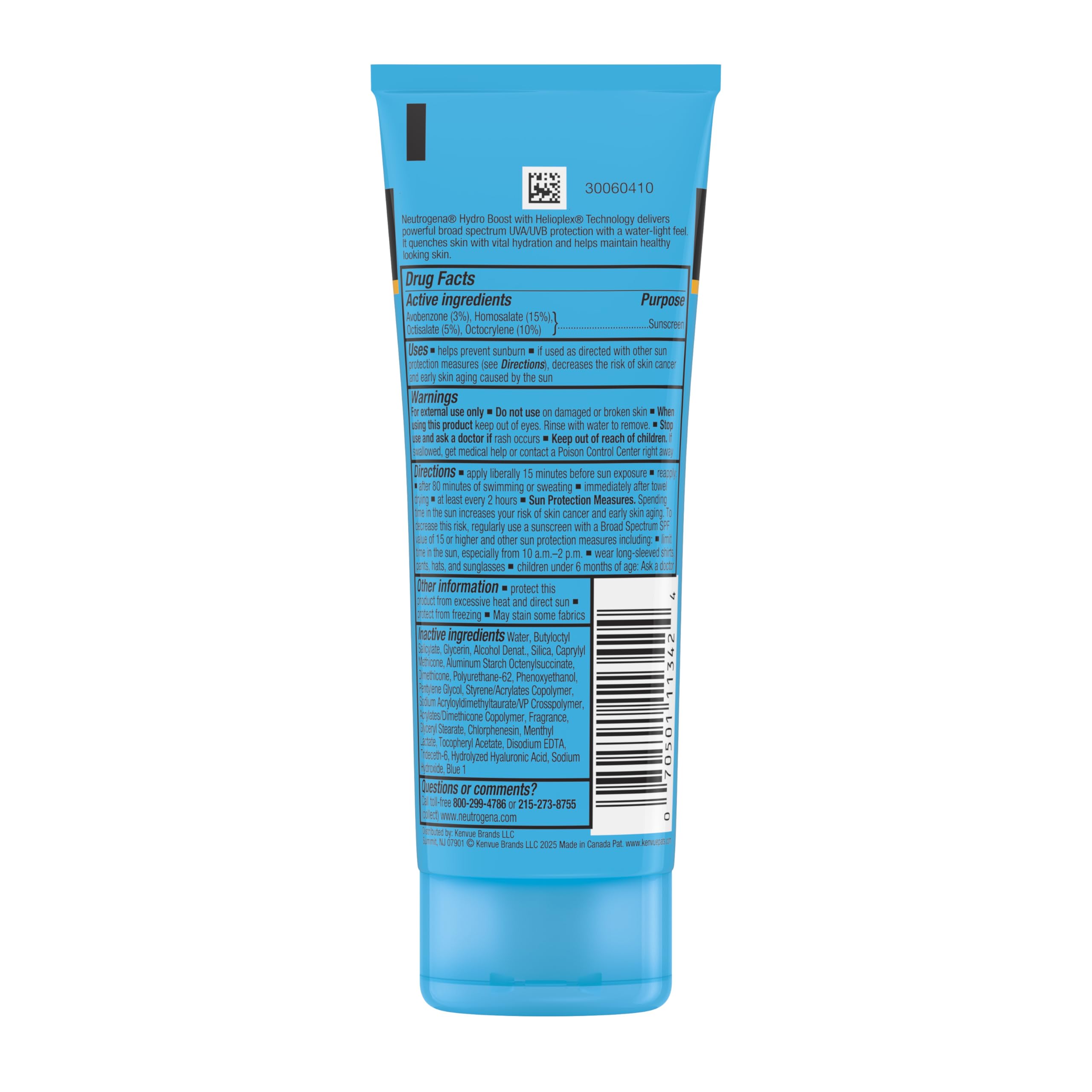 Neutrogena Hydro Boost poros limpios, proteccif3n diaria suave