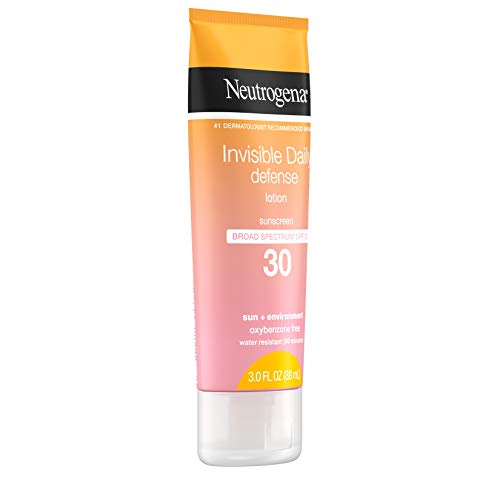 Neutrogena Invisible Daily Defense: ideal para caminatas, ciclismo y jardinería bajo sol.