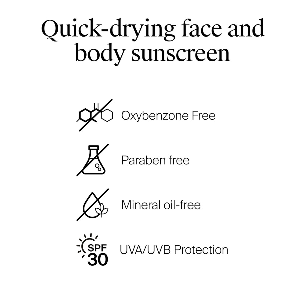 Neutrogena Invisible Daily Defense: libre de oxybenzone, parabenos y aceites minerales.