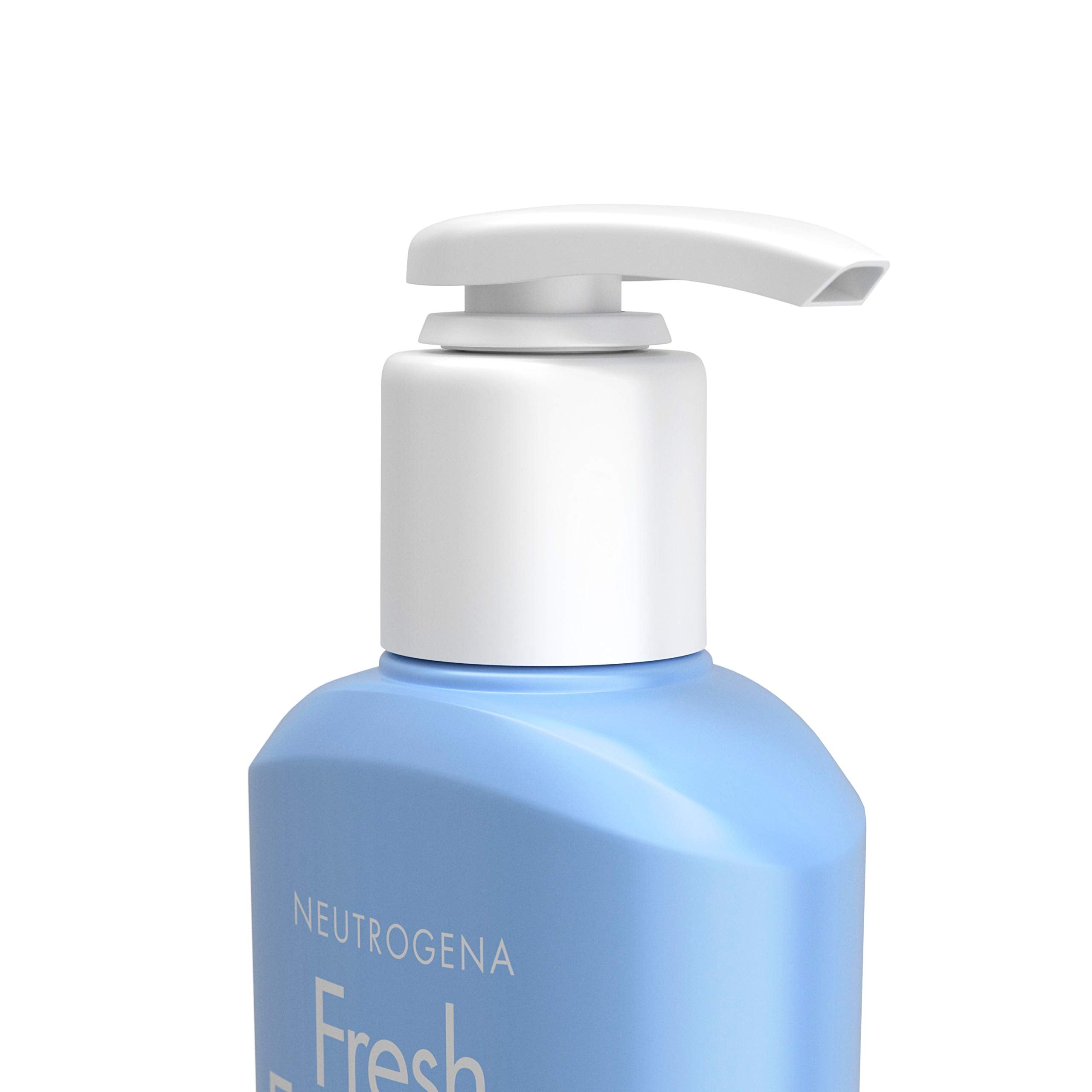 Neutrogena Fresh espumoso: remoción de maquillaje resistente en ojos sin irritación.