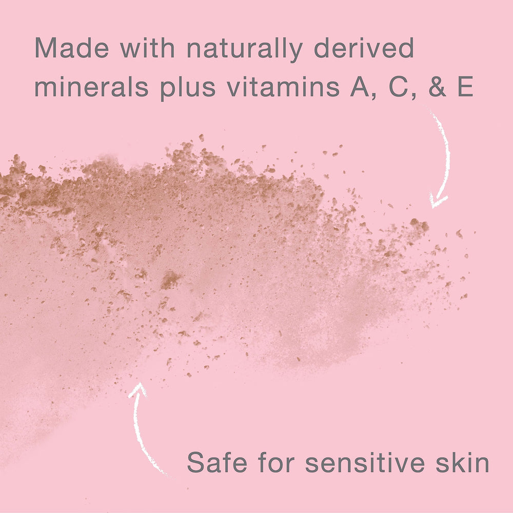 Neutrogena Mineral Sheers: brocha fan incluida para aplicación suave.