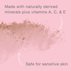 Neutrogena Mineral Sheers: brocha fan incluida para aplicación suave.