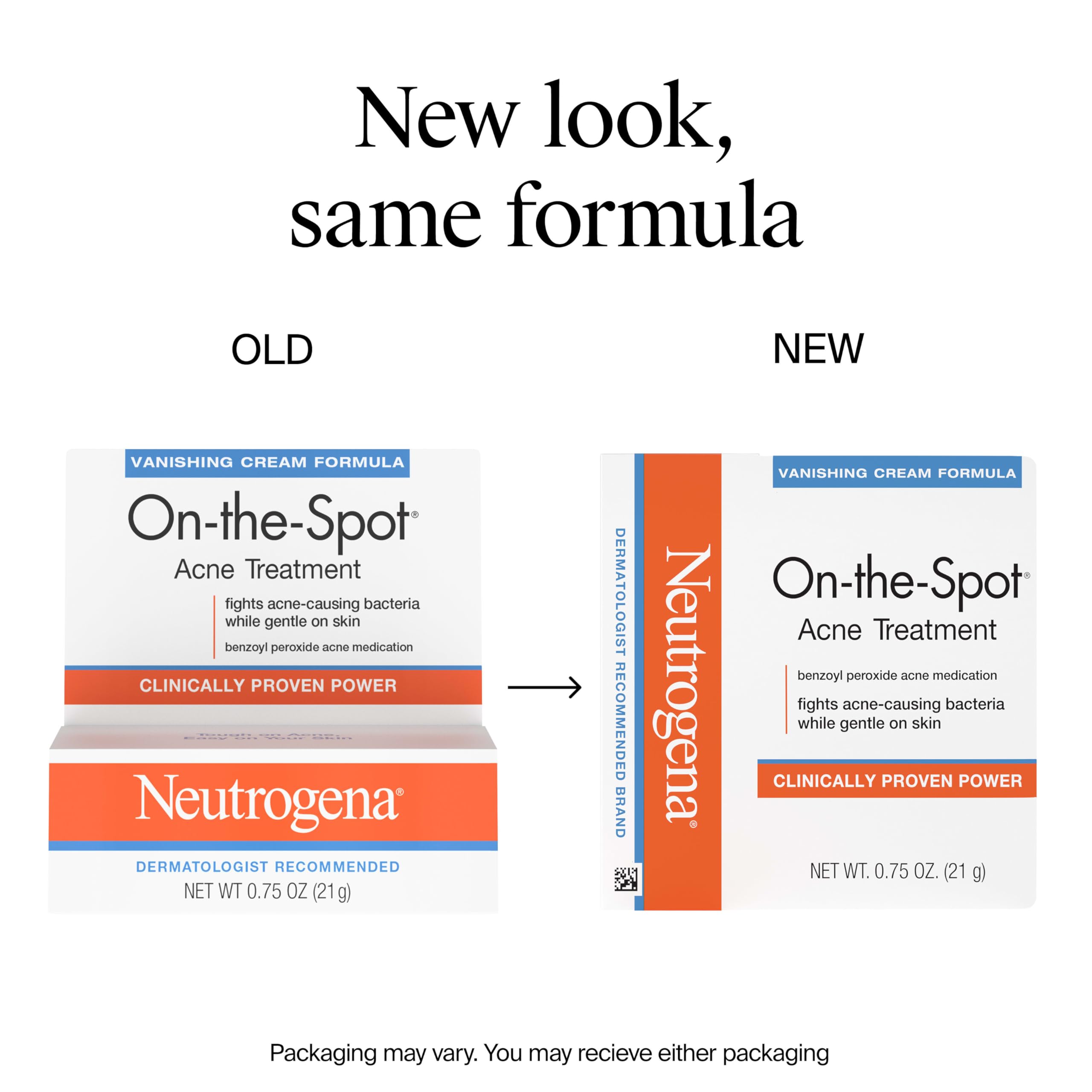 Fórmula ligera e invisible de Neutrogena On-The-Spot