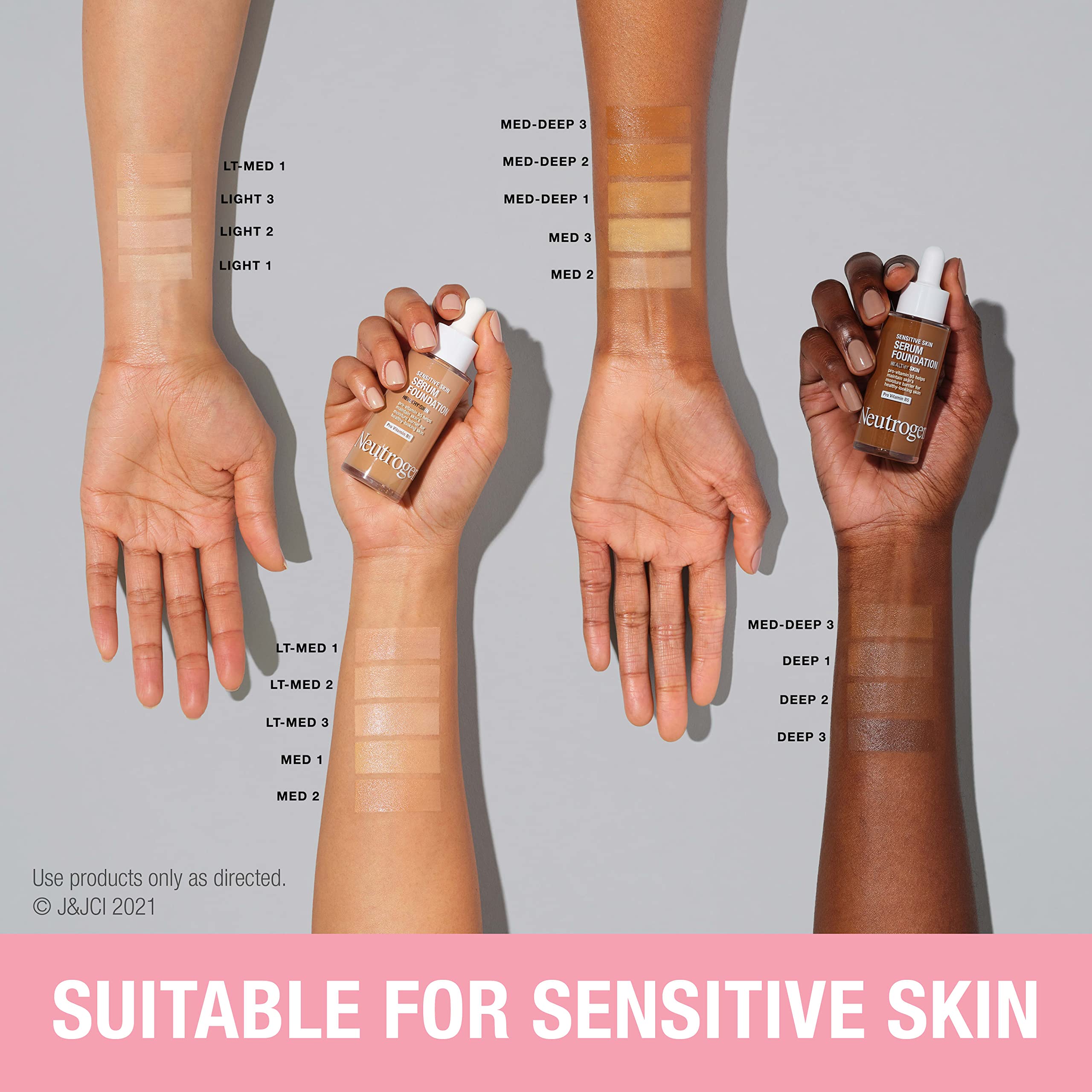 Neutrogena Piel Sana: aplicacion en dedo para acabado natural