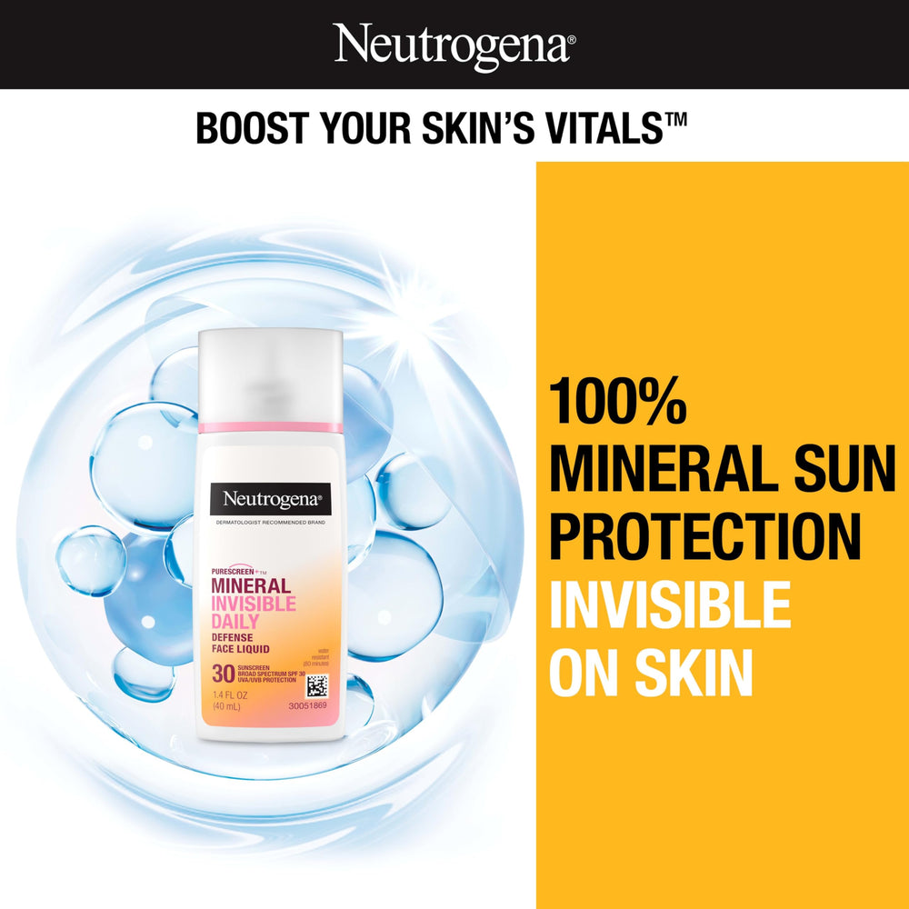 Aplicación de Neutrogena Purescreen+ sobre la piel, textura suave.