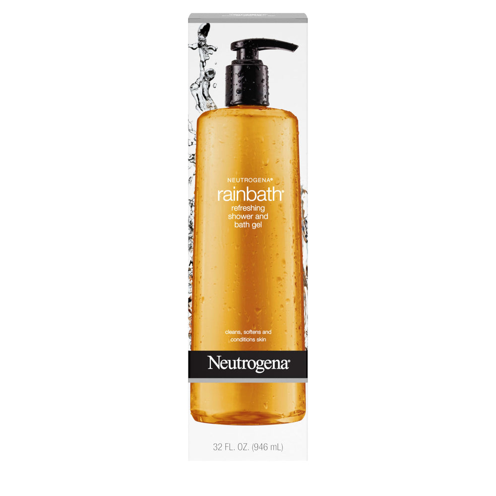 Neutrogena Rainbath aroma original en acción en la ducha