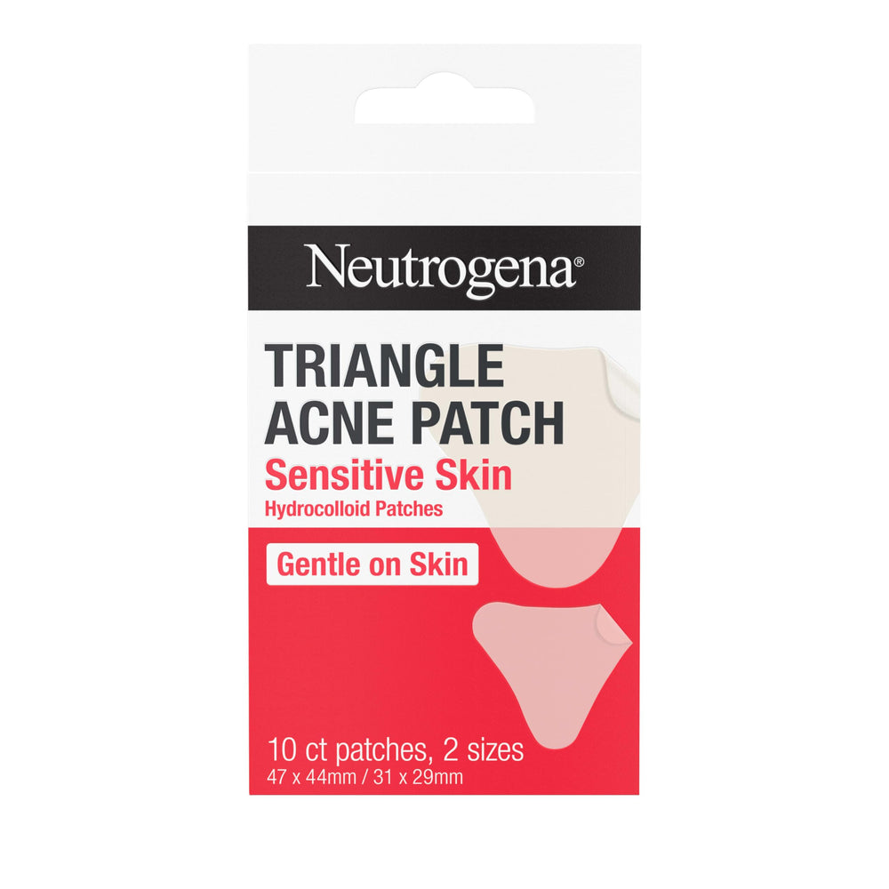 Neutrogena parches triangulo para acné en piel sensible, reduce la apariencia de imperfecciones