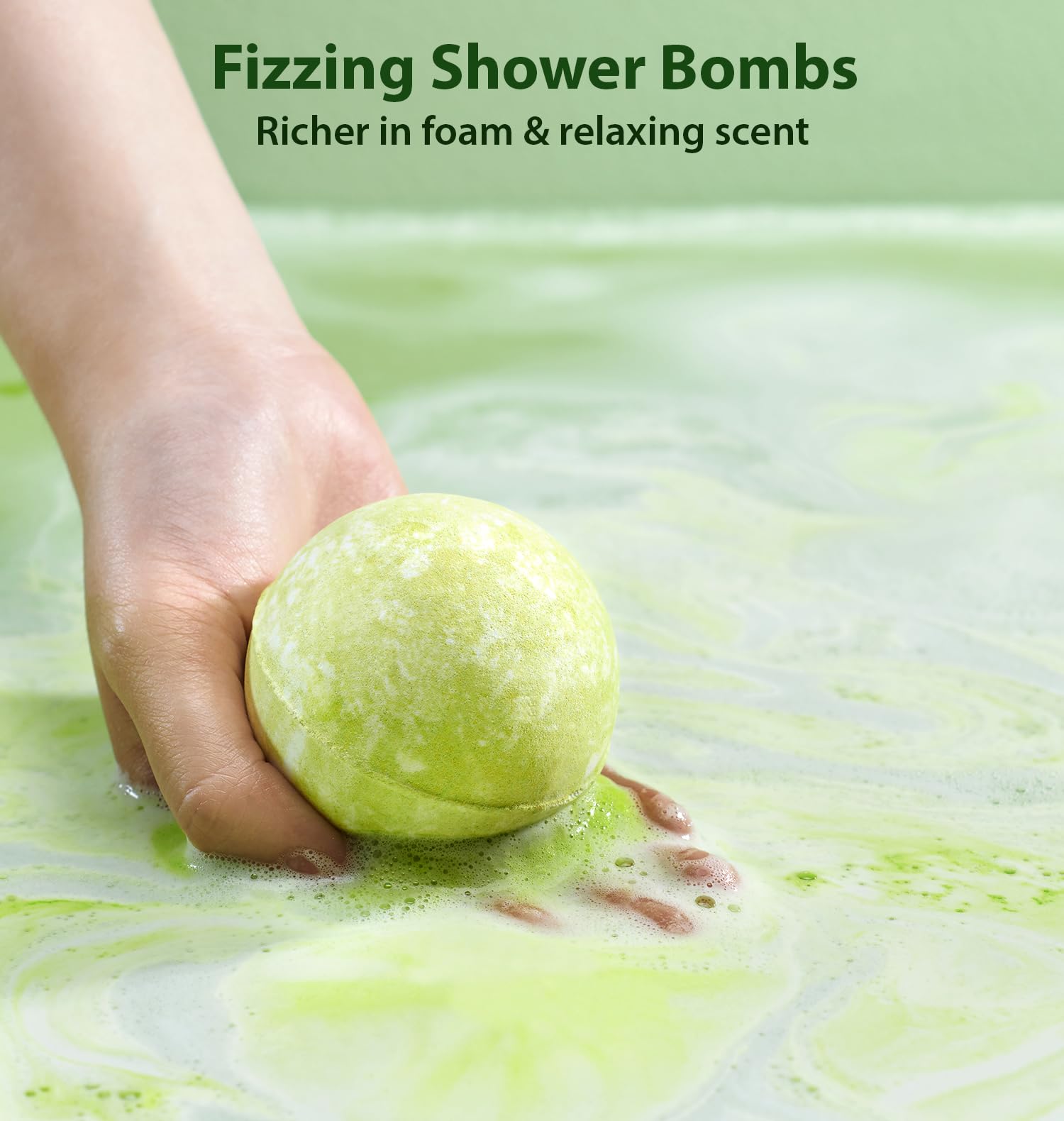 New Miuz bomba de baño canamo manteca-de-shea para piel suave