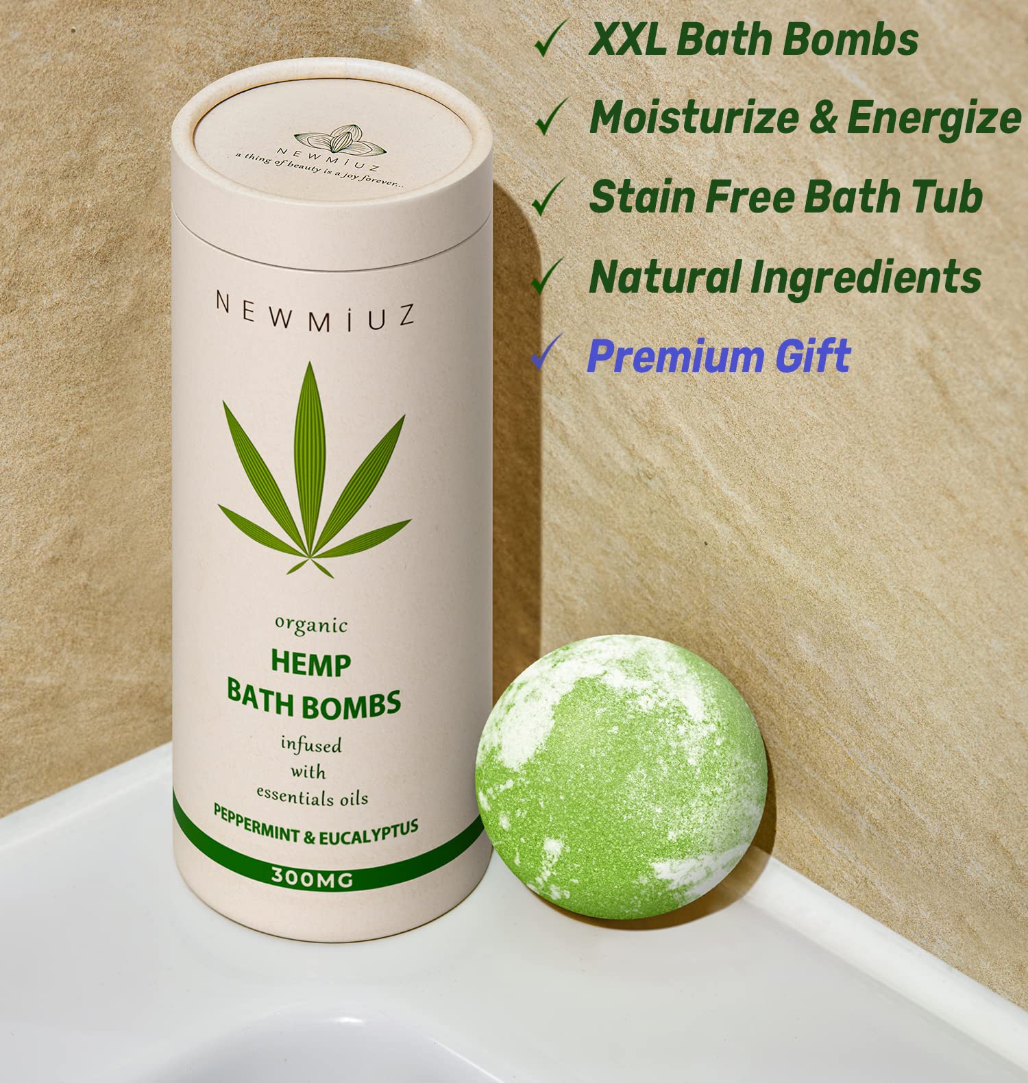 New Miuz regalo perfecto para cualquier ocasion con bombas de baño artesanales