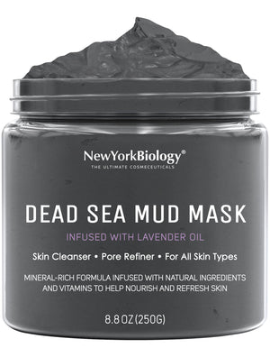 New York Biology lodo mar muerto para la piel: purifica poros y suaviza.