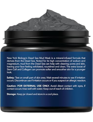 New York Biology Mascarilla barro muerto cuerpo: purificación suave y relajante