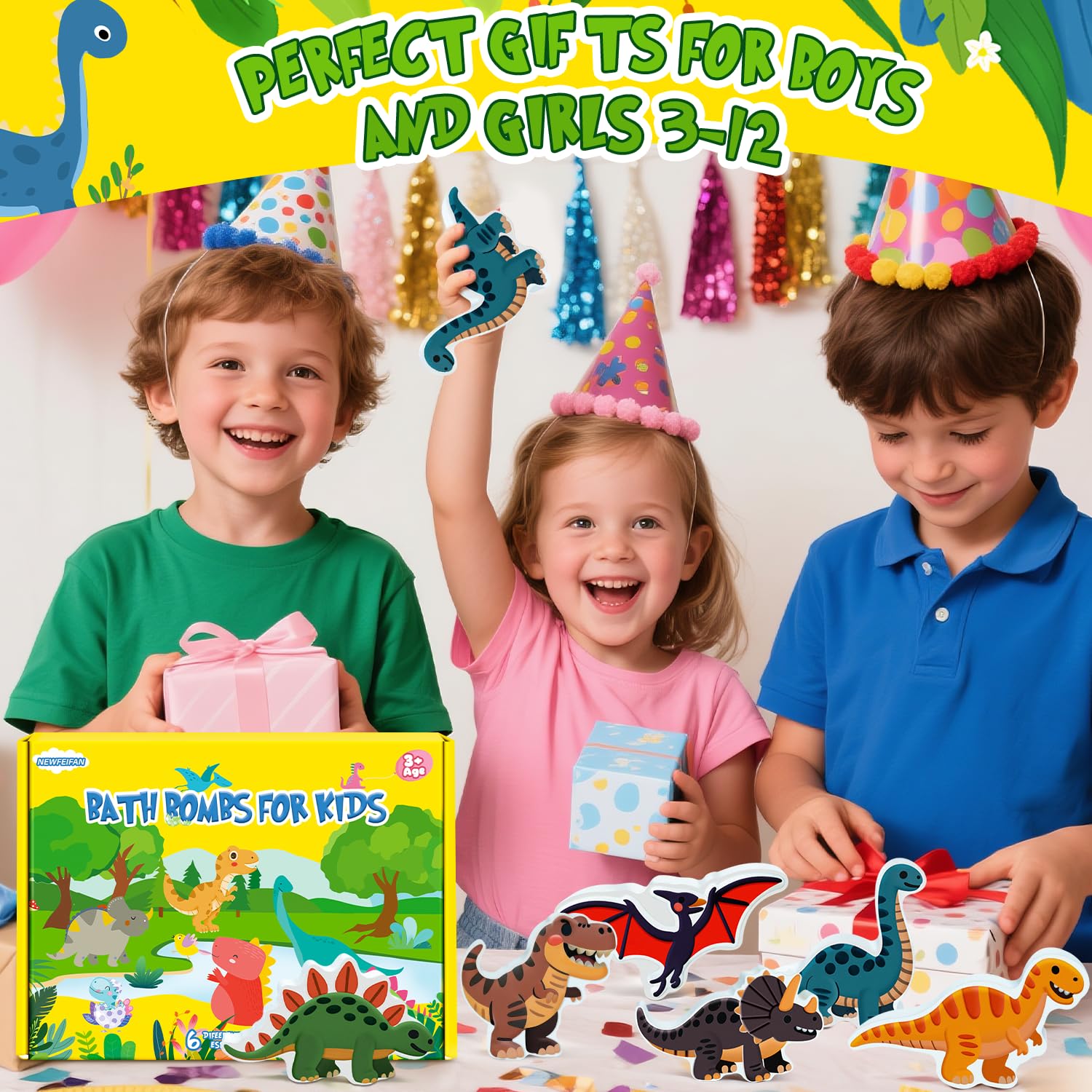 Fórmula suave de NEWFEIFAN adecuada para piel delicada de niños.