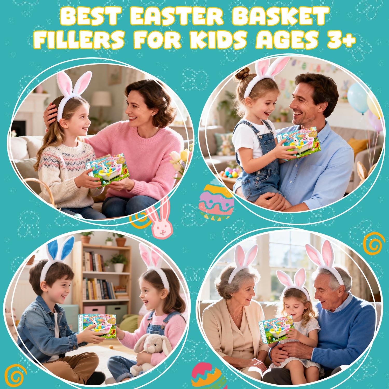 NEWFEIFAN Pociones de Pascua Bomba Paquete Completo, ideal para regalos de Pascua