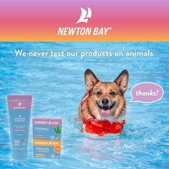 Newton Bay Jabon Ingredientes Naturales: aceite de oliva y aloe para una limpieza suave.