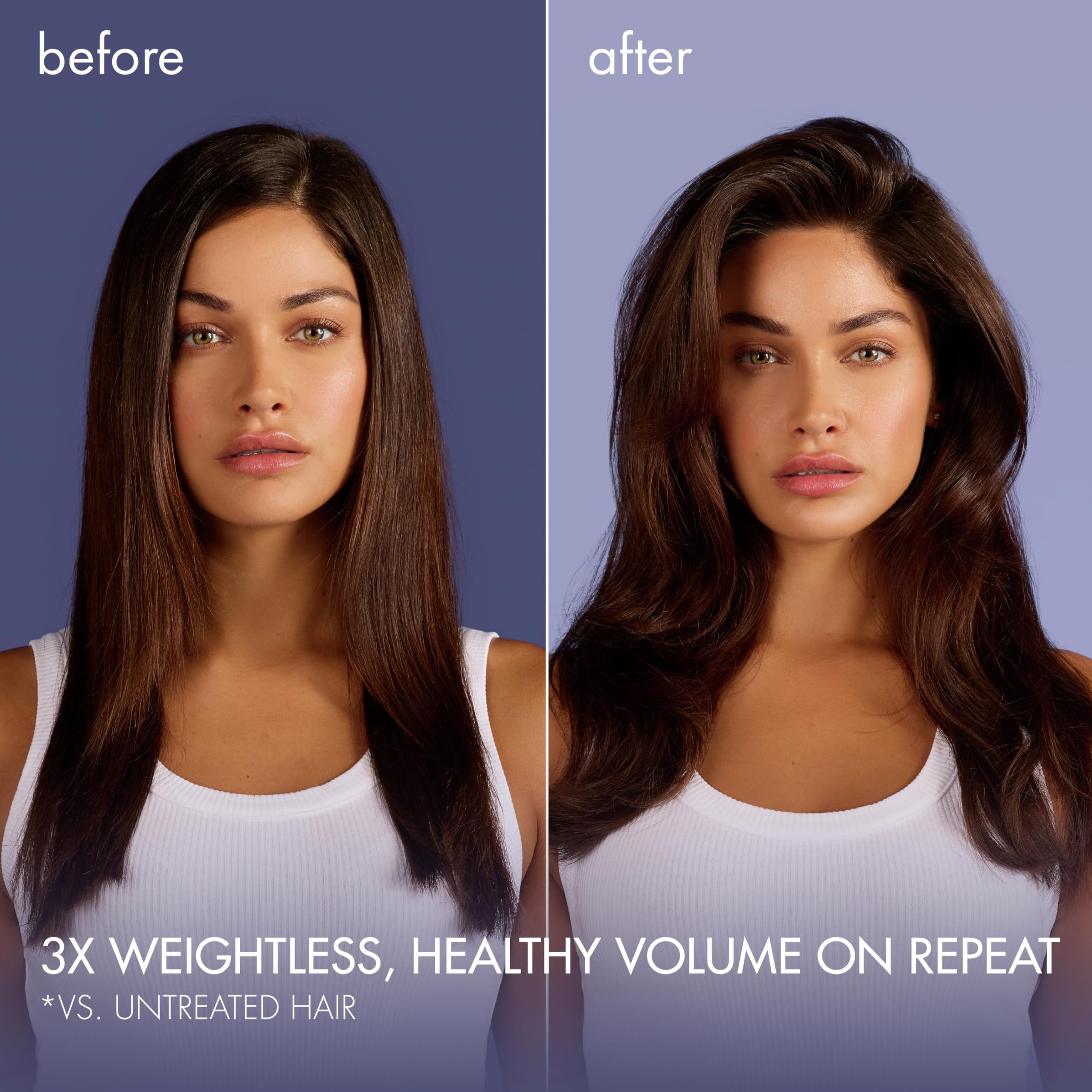 Nexxus Hy-Volume Cloud Foam aporta brillo y movimiento al cabello