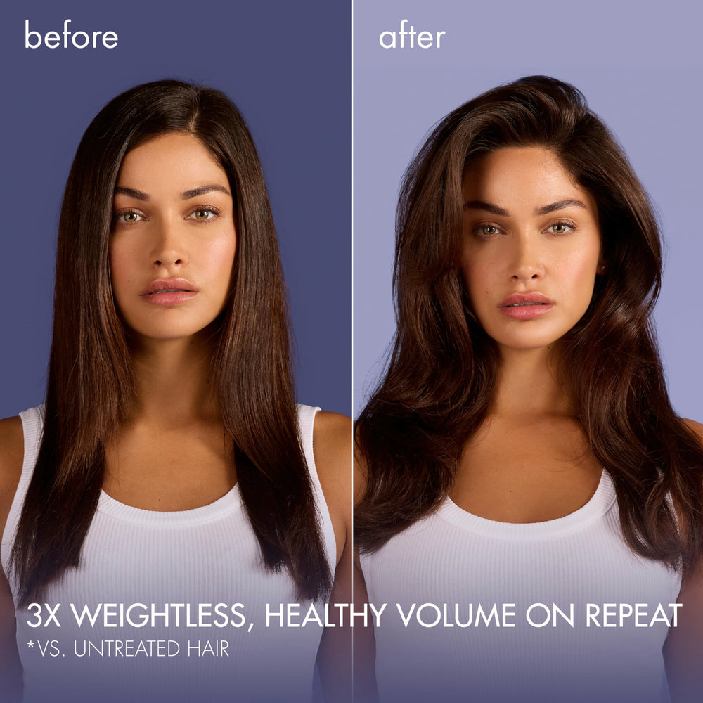 Nexxus Hy-Volume Cloud Foam aporta brillo y movimiento al cabello