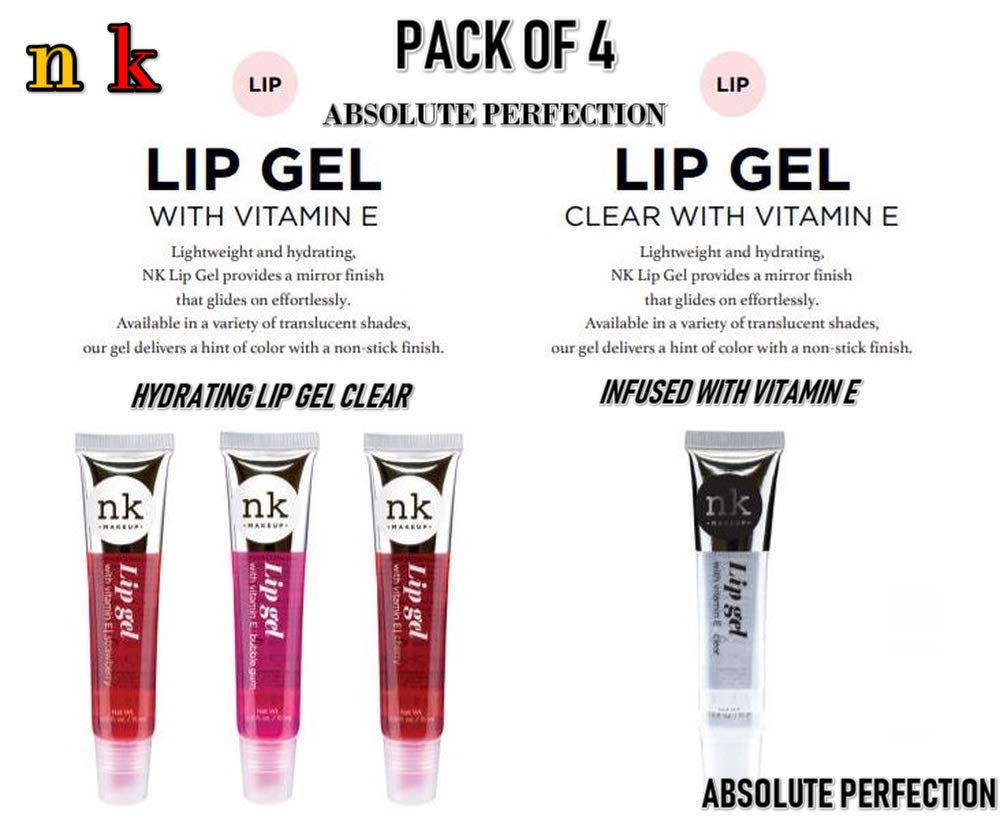 Nicka K Gel Labial acabado espejo realza el brillo sin grasa.