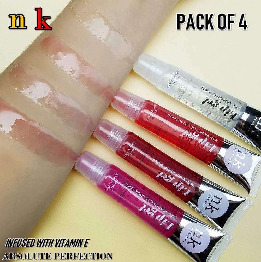 Nicka K Gel Labial textura hidratante mantiene labios cómodos todo el día.