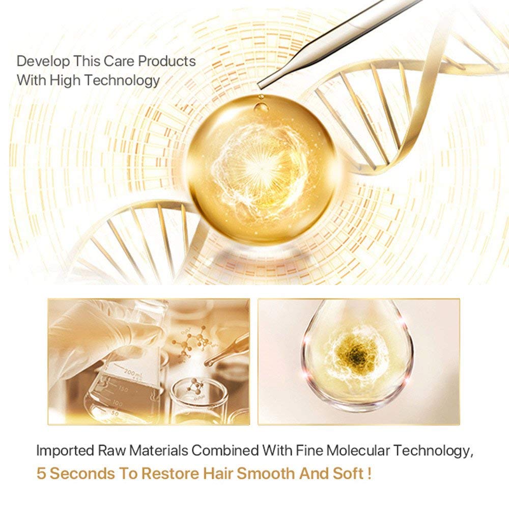 NIFEISHI Aceite Mágico de Queratina, textura cremosa para cabello sedoso