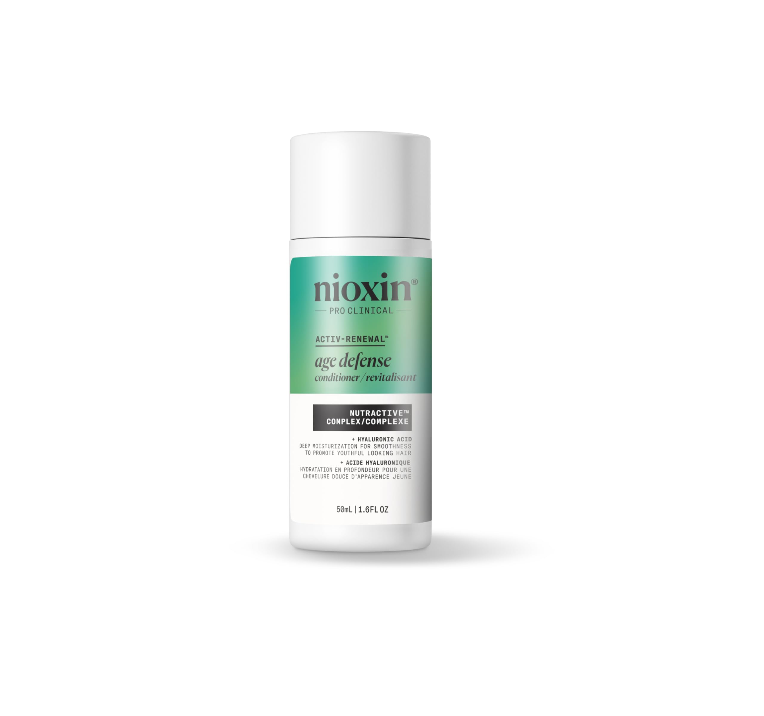 NIOXIN Age Defense Acondicionador envase de 50 ml para uso diario y cómodo