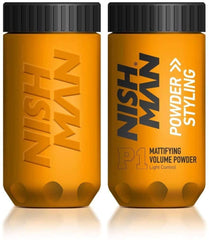 Nishman polvo: volumen en las raíces para un cuerpo visible.
