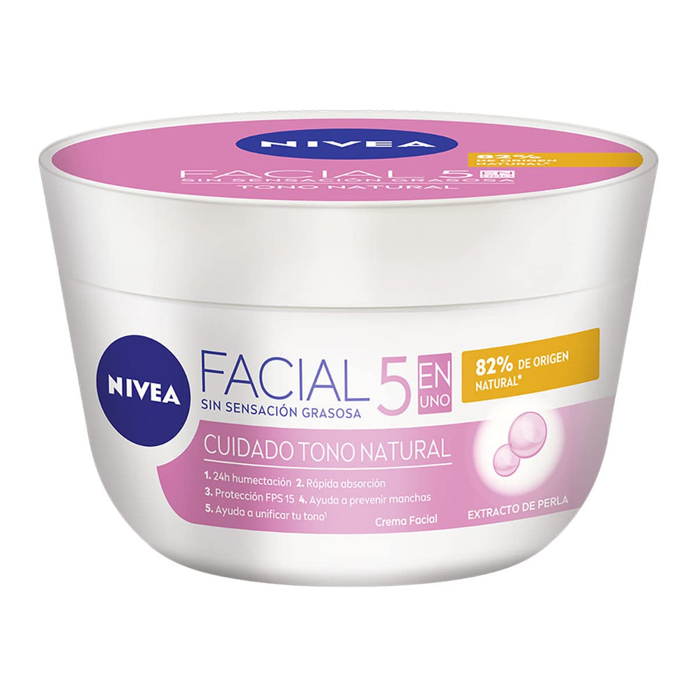 Empaque de NIVEA Aclaradora Natural con logotipo visible
