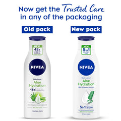 NIVEA Aloe loción corporal absorción rápida para piel suave