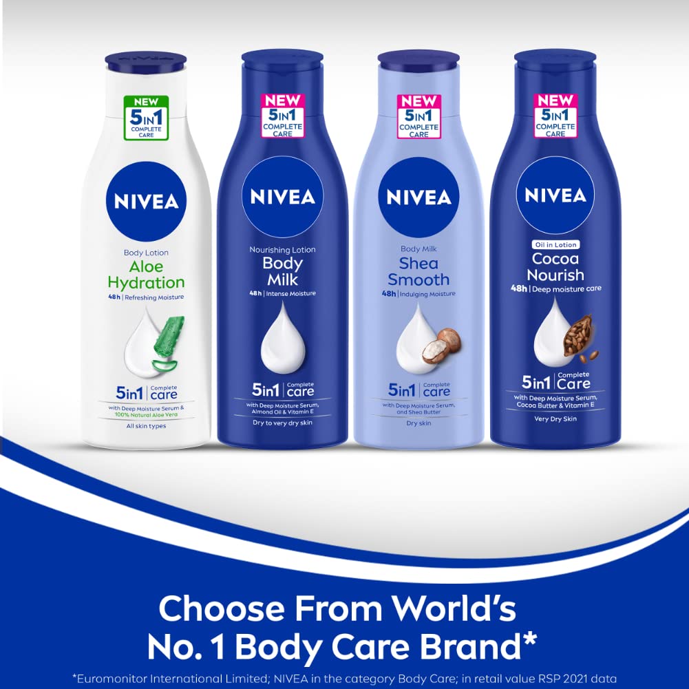 NIVEA Aloe hidratación 200 ml ideal para piel seca