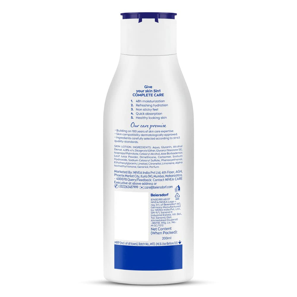 NIVEA Aloe loción corporal alivio inmediato y frescura diaria