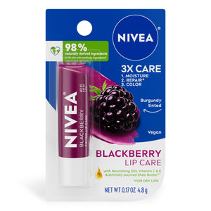 Cuidado labial NIVEA frambuesa: barra labial con color para labios suaves
