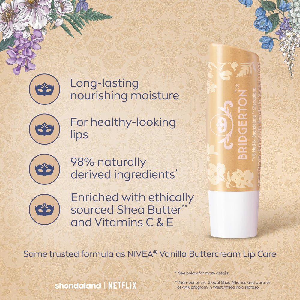 Bridgerton edición limitada, empaque exclusivo de NIVEA