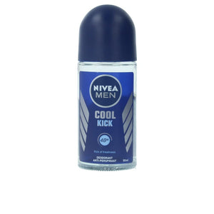 NIVEA Cool Kick desodorante rodillo de 50 ml, sensación fresca para uso diario