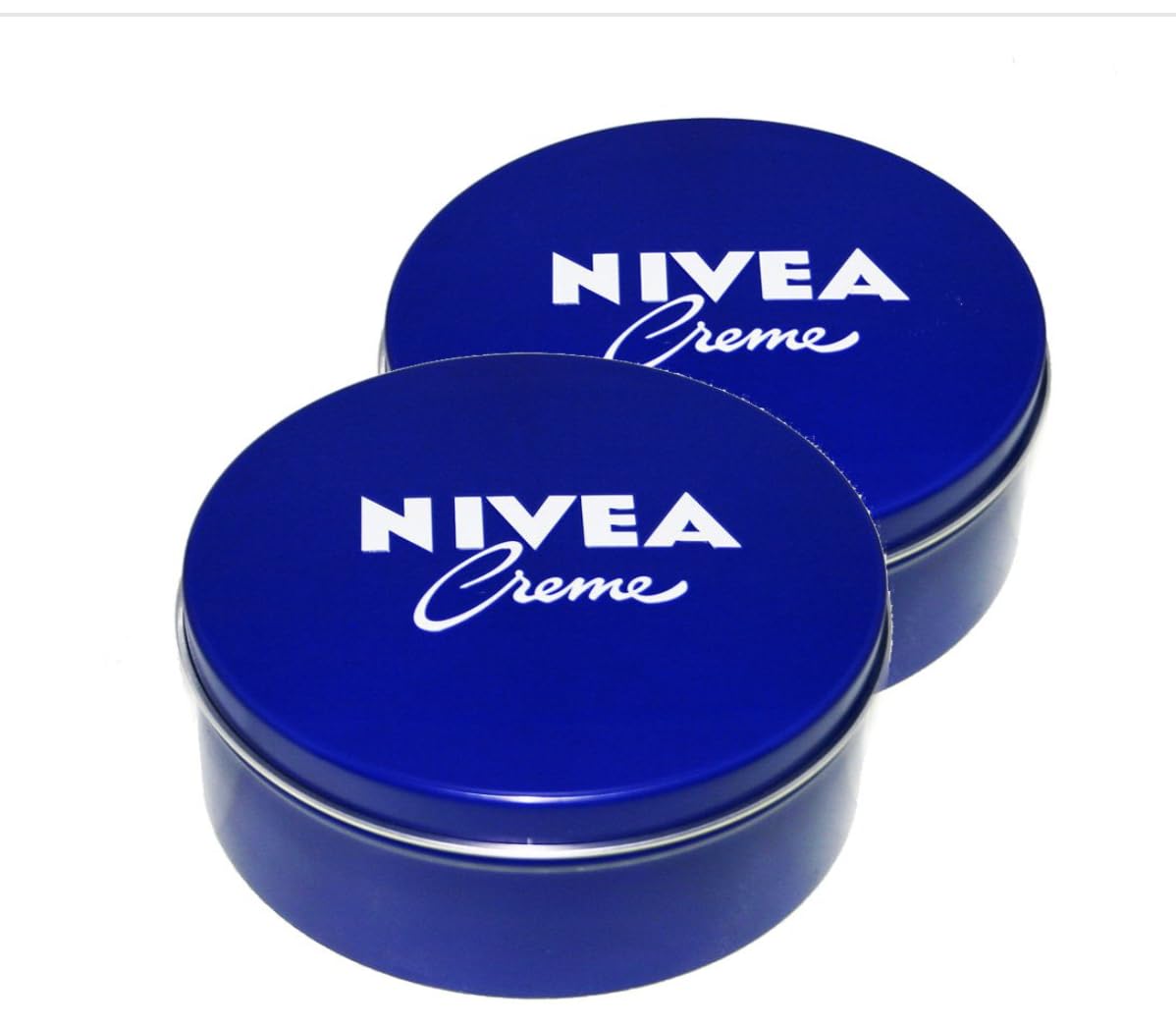 NIVEA crema alemana auténtica en lata frontal para rostro y manos.