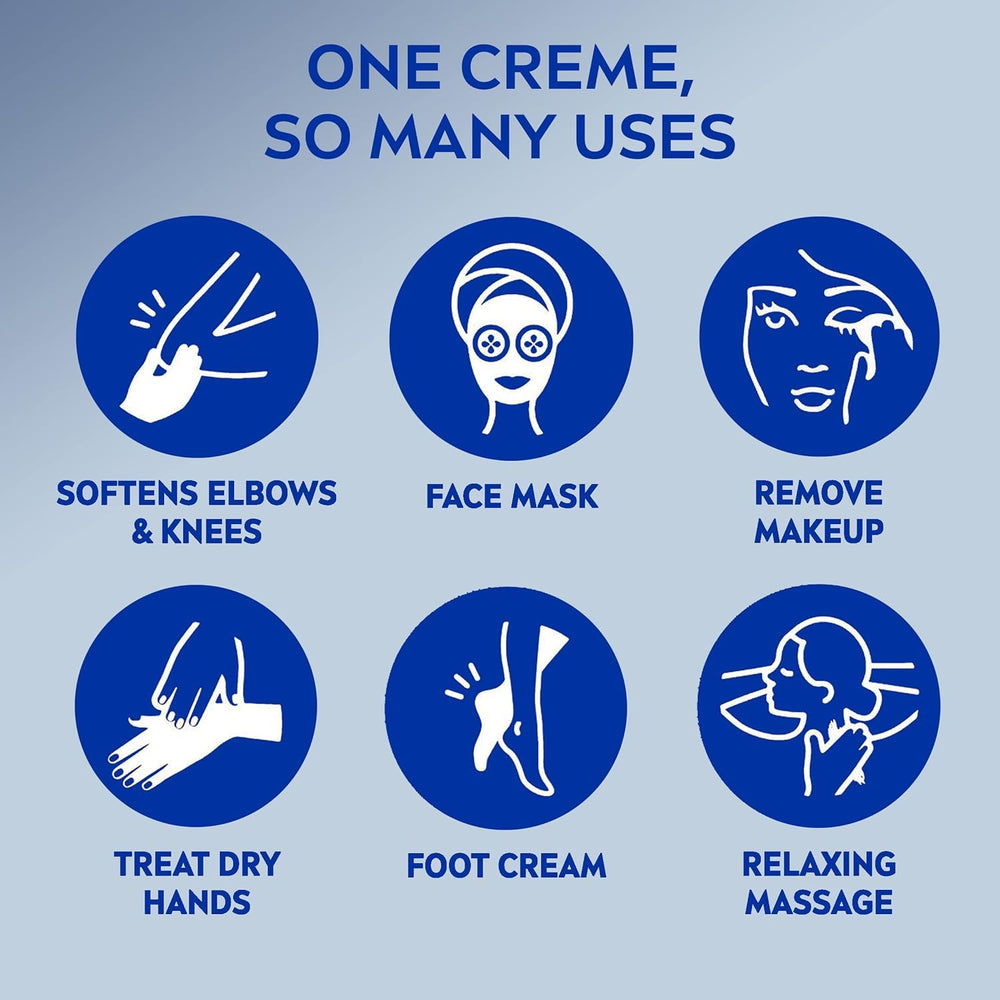 NIVEA crema piel 30 ml, envase portátil para llevar en bolso