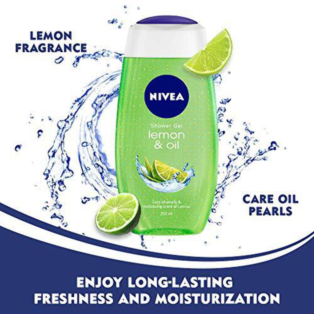 NIVEA experiencia de ducha con espuma fresca para la rutina diaria