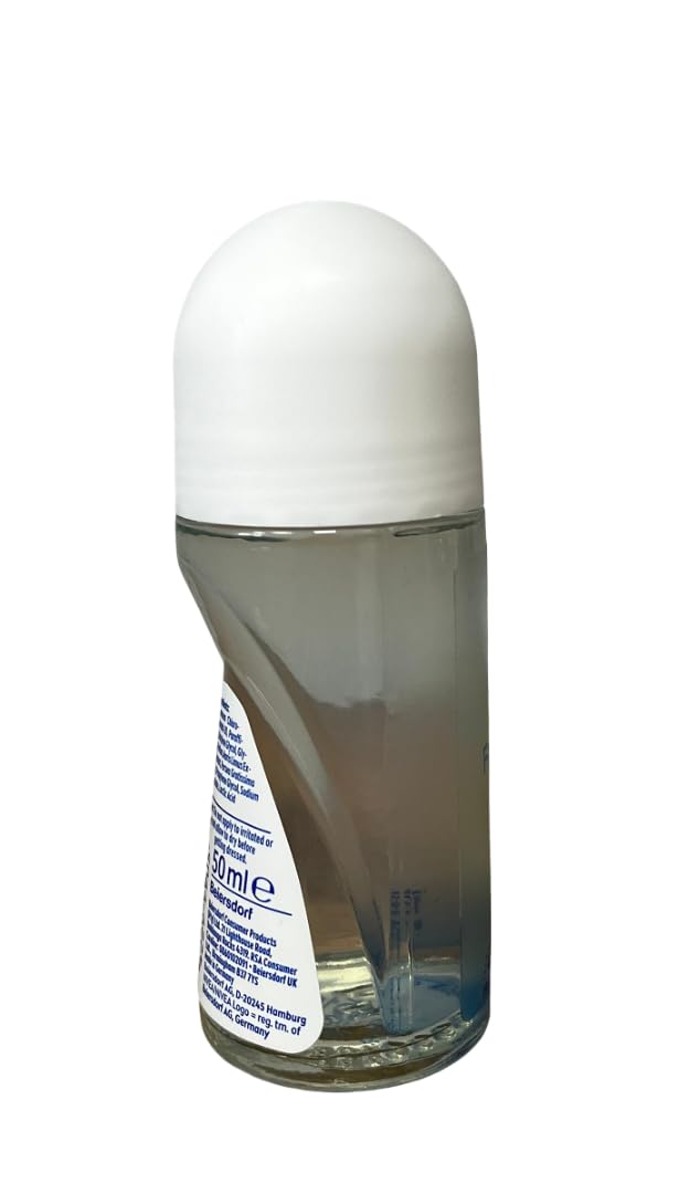 NIVEA Fresco Natural desodorante rodillo 50 ml, textura suave que perfuma el día