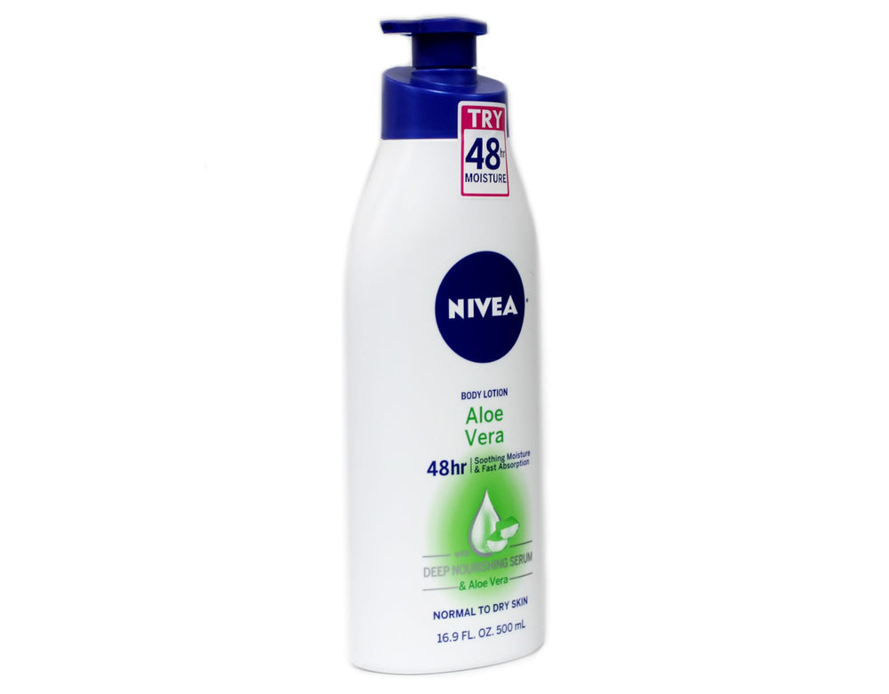 NIVEA Aloe Vera, textura ligera que hidrata sin dejar grasa.