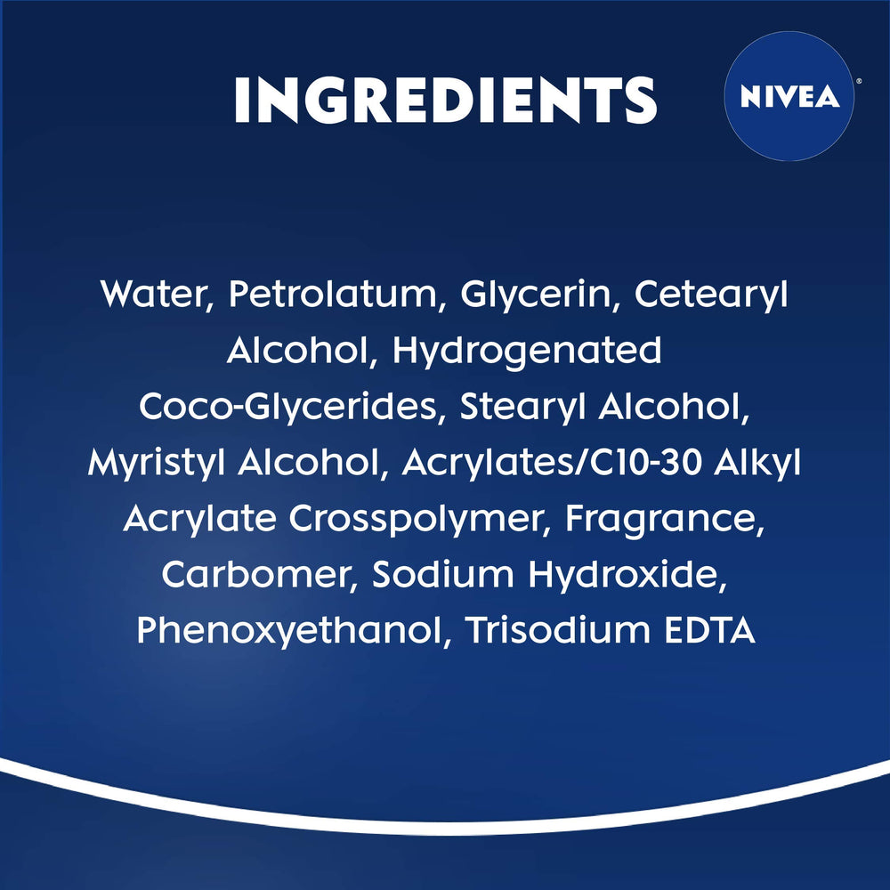 Se enjuaga fácilmente y deja la piel suave con NIVEA.
