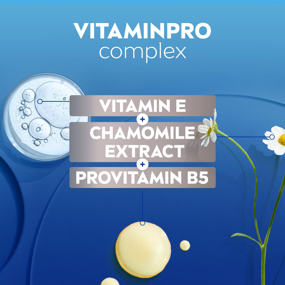 Extracto de manzanilla en NIVEA MEN para piel calmada.
