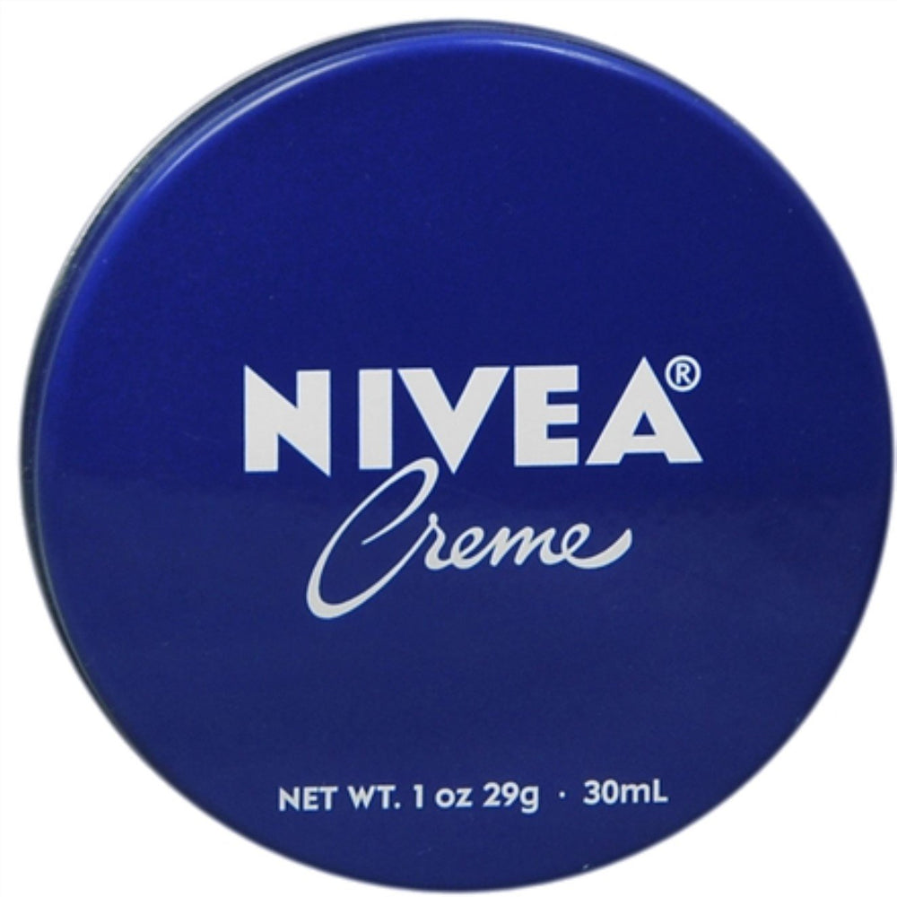 NIVEA Skin Creme 1oz en pote, hidratación profunda para piel seca y áspera.