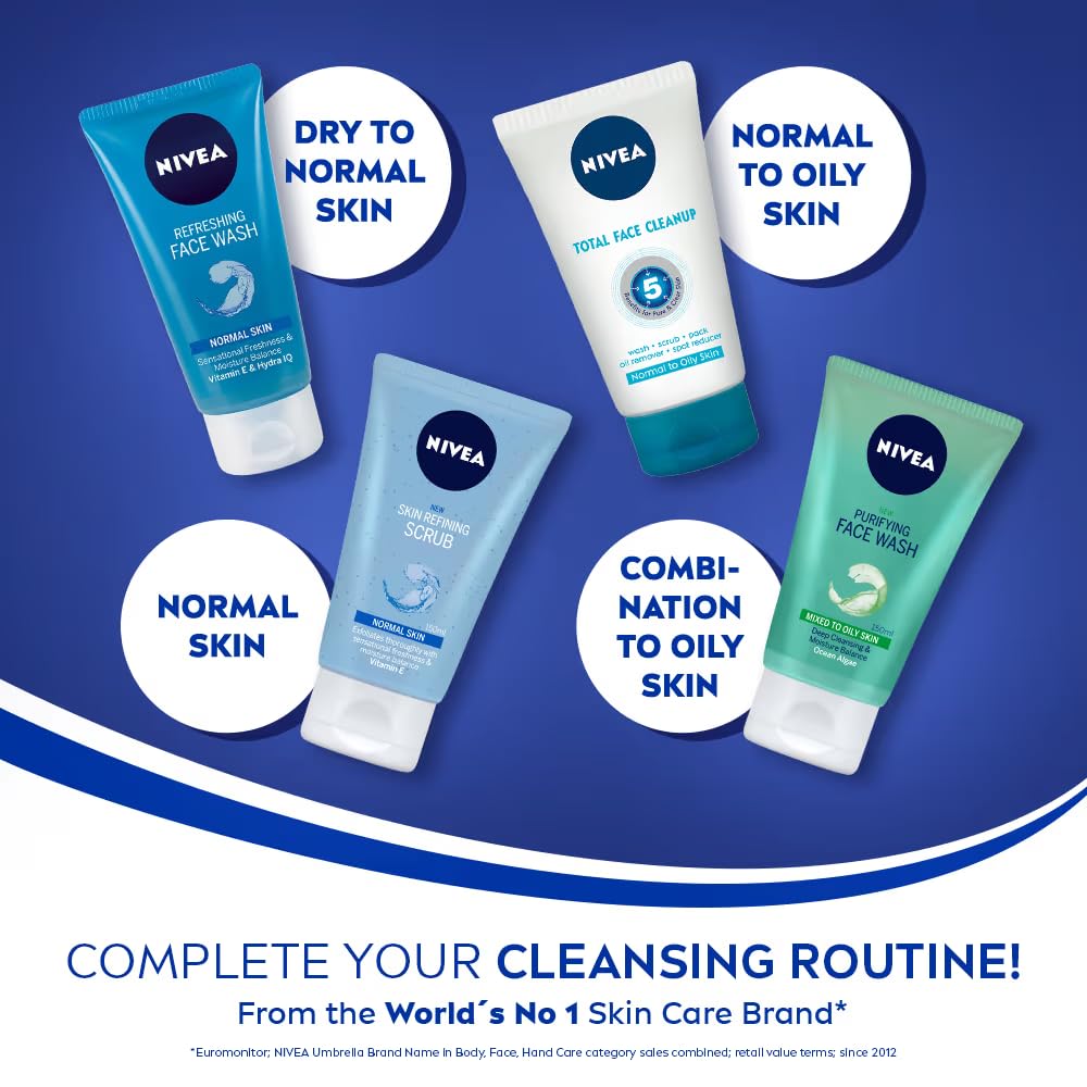 NIVEA Vitamina E como ingrediente clave para el cuidado facial.
