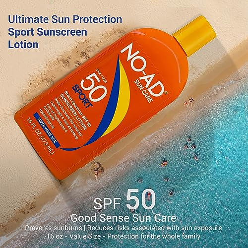 NO-AD SPF 50 SPORT etiqueta-dorso: etiqueta legible con información clara.
