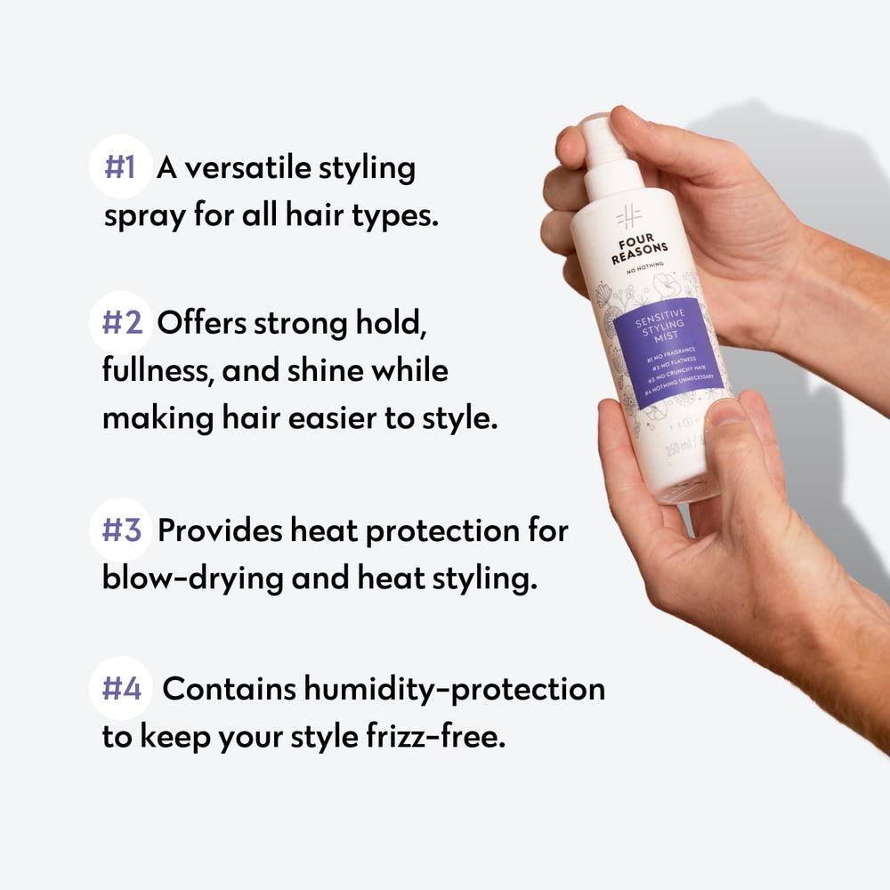 No Nothing aporta volumen al cabello fino para más cuerpo