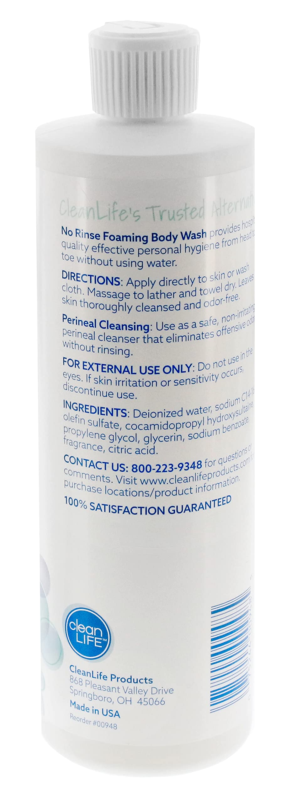 No-Rinse: aplicación sin enjuague para limpieza rápida
